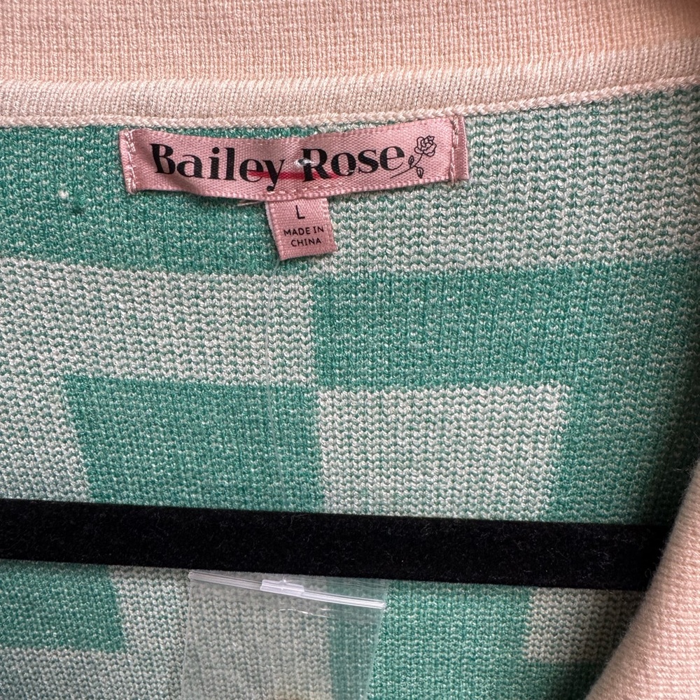 Bailey Rose Knit Button Down - image 2